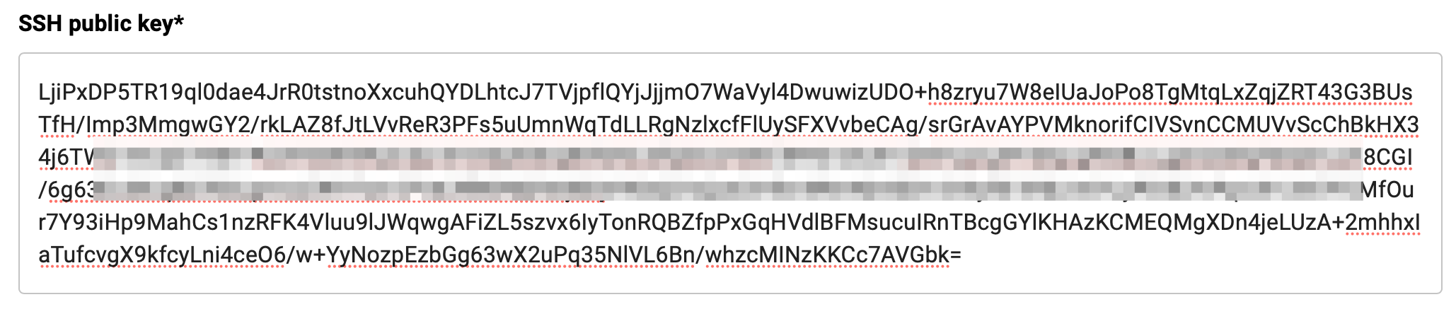 ssh-public-key