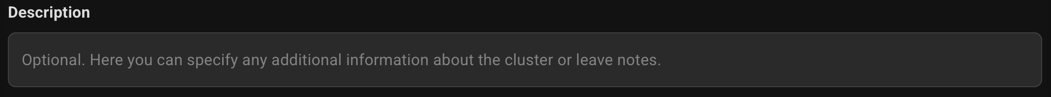 description