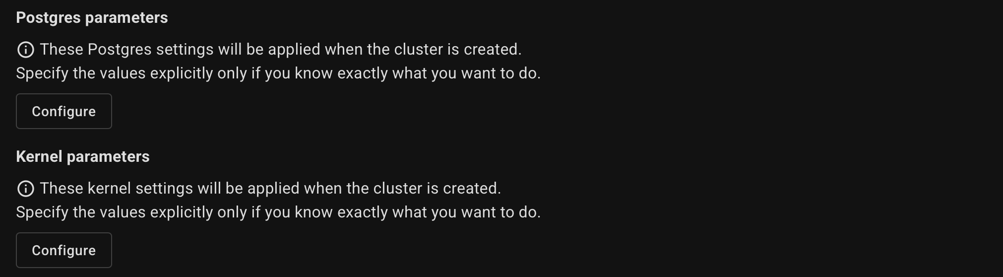 postgres-kernel-parameters