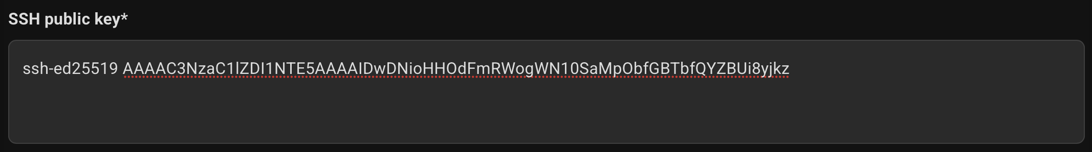 ssh-public-key