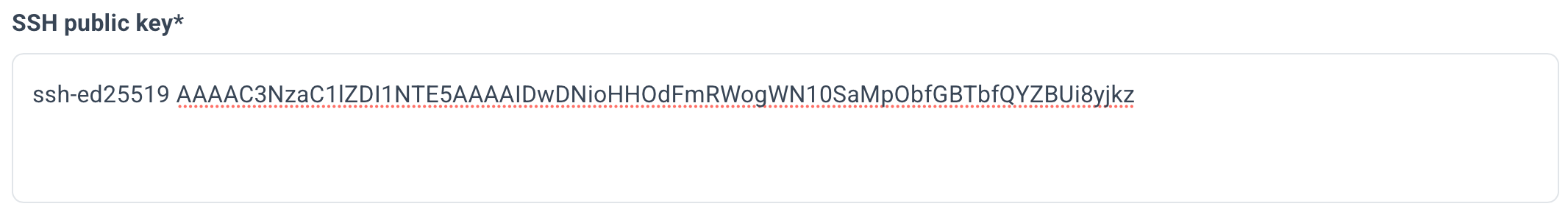 ssh-public-key